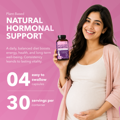 Myo & D-Chiro Inositol Supplement 40:1 Ratio