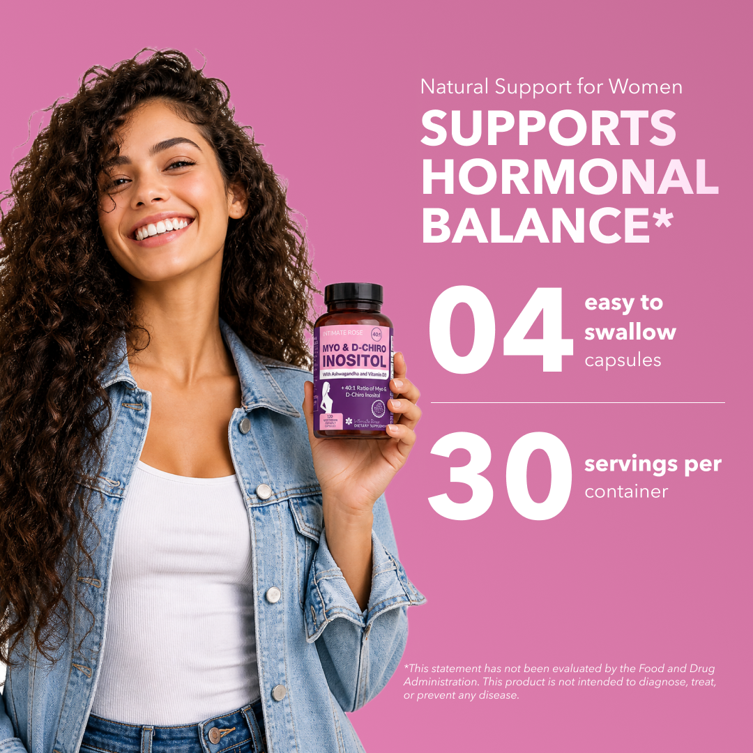 Myo & D-Chiro Inositol Supplement 40:1 Ratio