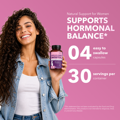 Myo & D-Chiro Inositol Supplement 40:1 Ratio