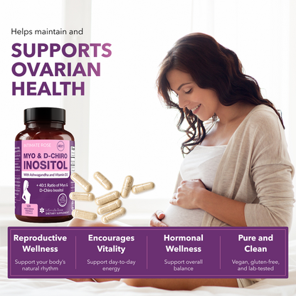 Myo & D-Chiro Inositol Supplement 40:1 Ratio