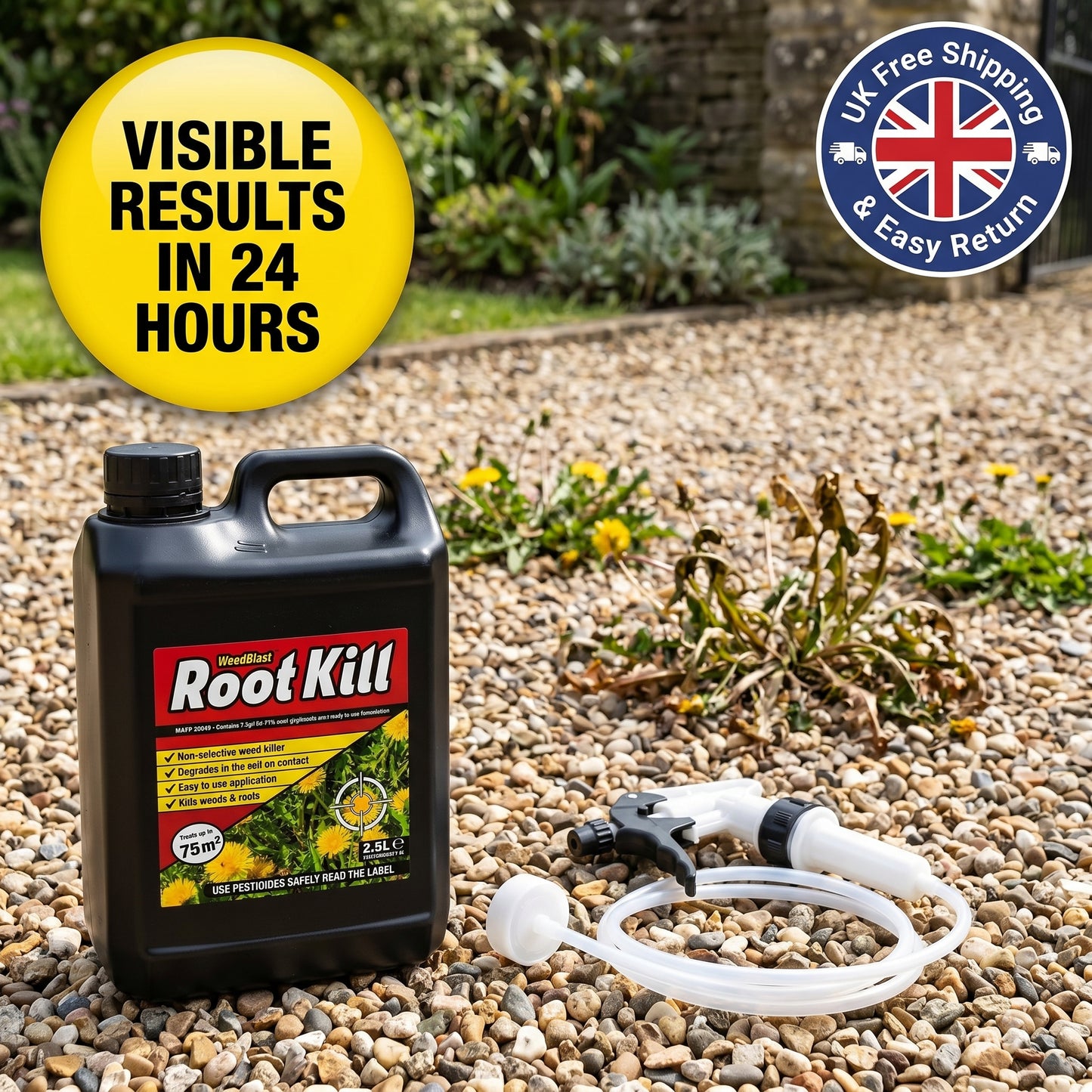 Rootblast Total Weedkiller 2.5L