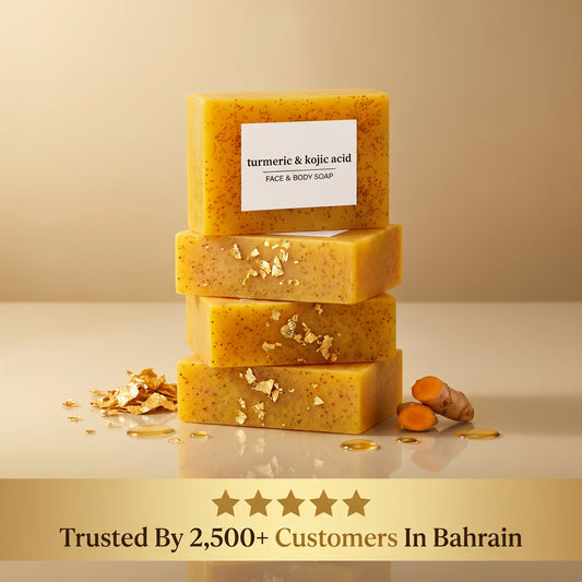 KojiAcid Turmeric Lemon Anti-Acne Whitening Soap