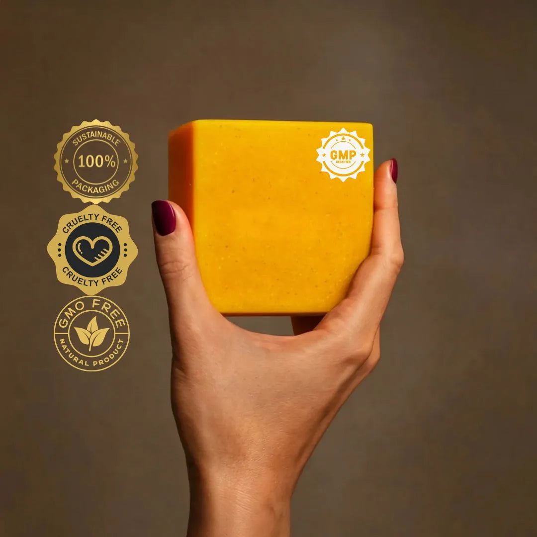 KojiAcid Turmeric Lemon Anti-Acne Whitening Soap
